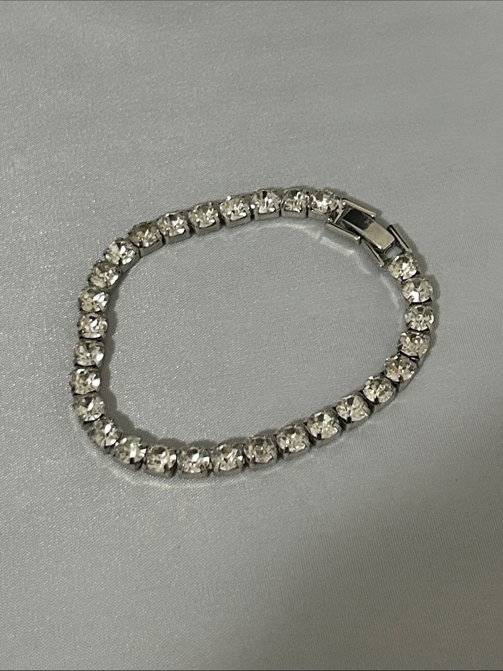 Crystal Tennis Bracelet Shimmering Bling Jewelry